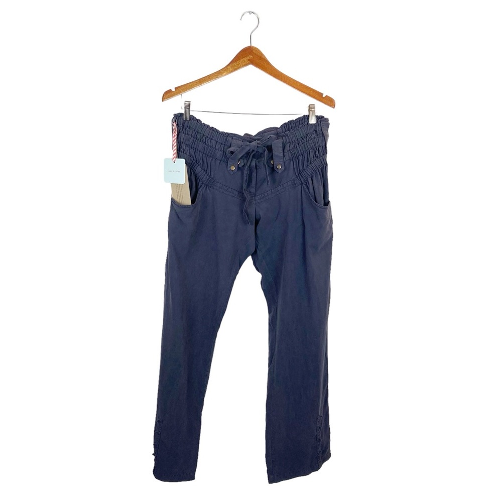 Sass & Bide The Trek Gathered Baggy Silk Pant Size 6